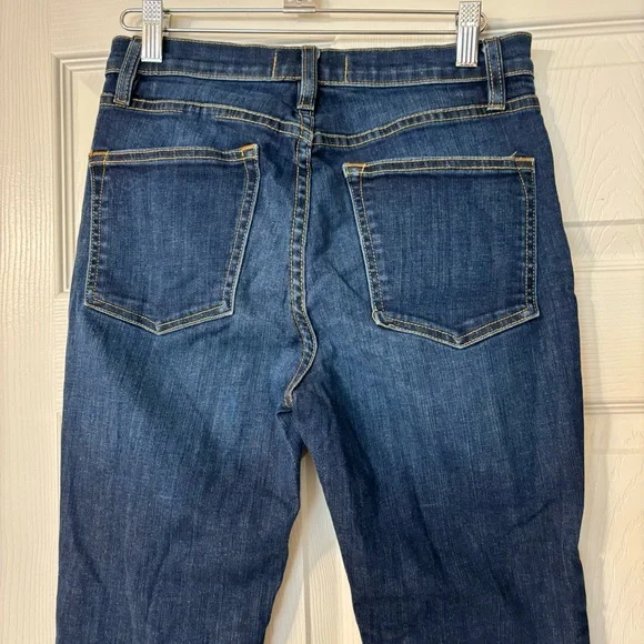 Free People Jeans Straight Leg Dark Wash 61855-16515125 Size 28 - Picture 7 of 14